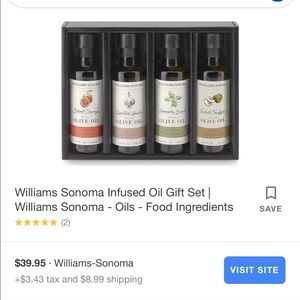 Williams-Sonoma Olive Oil gift set